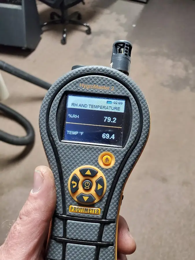 Moisture meter humidity assessment for Fire & Smoke Damage Restoration in Middle Valley